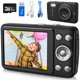 thumbnail image 1 of Cámara de vídeo digital Awinto para niños con tarjeta SD MP3 de 32 GB, negra, 1 of 3