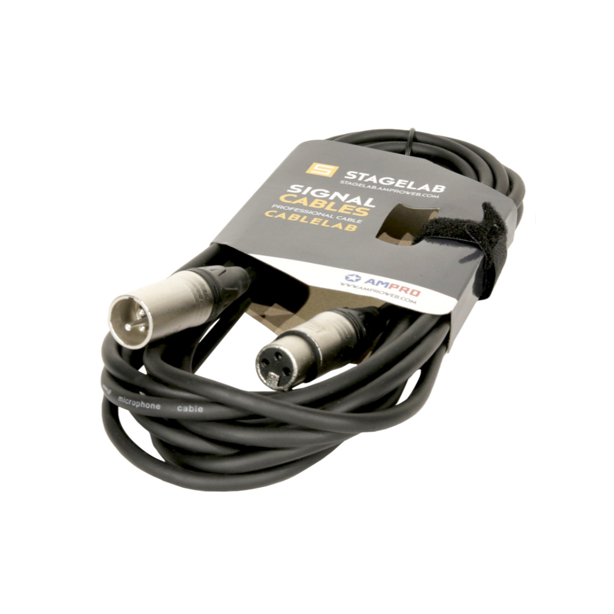 Cable Microfono Xlr 3Mt Stagelab Clm-Xmxf3