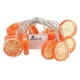 thumbnail image 3 of Luz De Cadena De árbol Pabellones Colgando Lámpara De Colgaje Batería A La Casa Powered Orange 150cm, 3 of 5