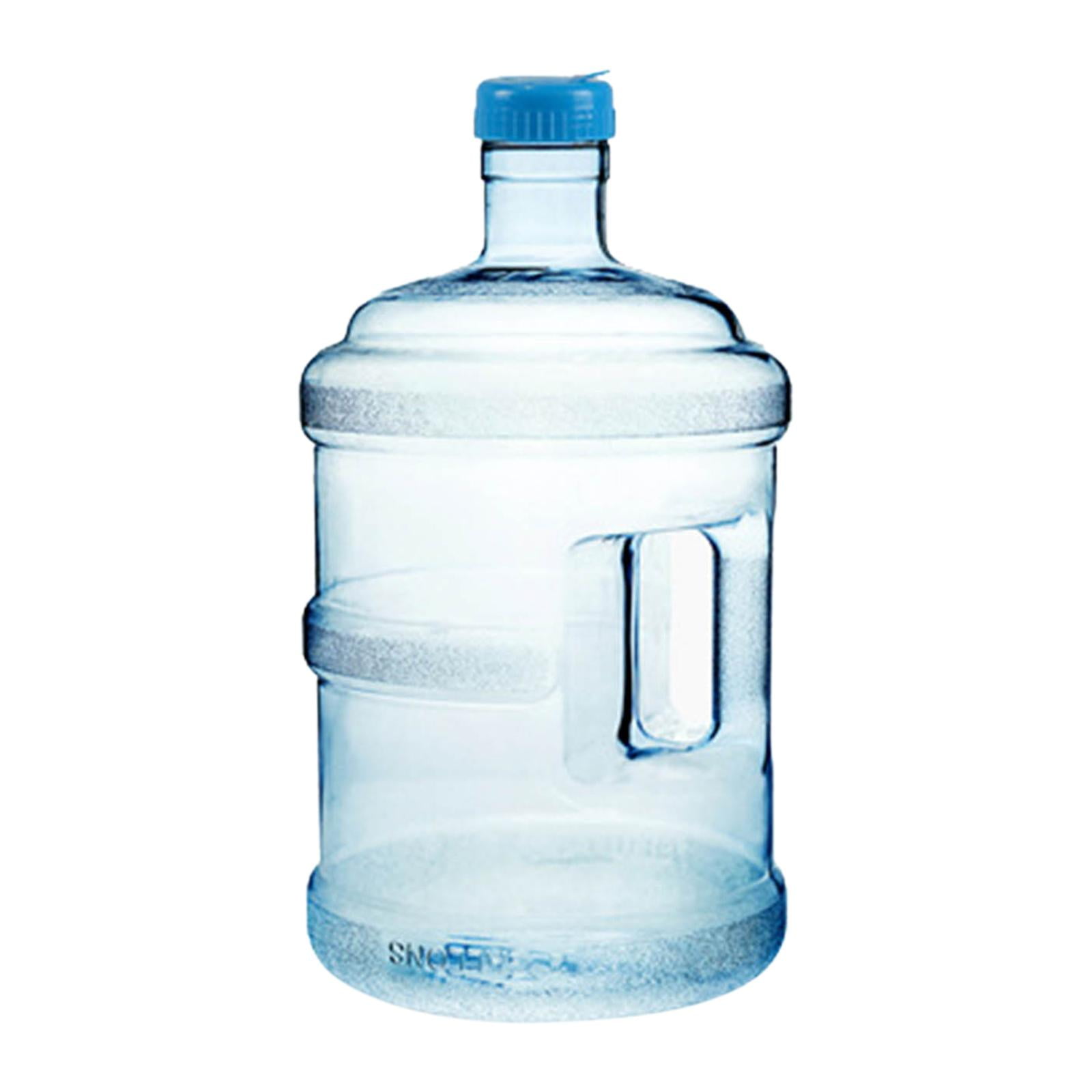 Magideal - Botella Dispensadora De Agua Espesada, Contenedor De Galones Con Asa, Cubo Redondo De Barril De Agua Mineral Para Emergencias Al Aire Libre , 18.9l