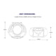 thumbnail image 4 of Reproductor de CD portátil HANNLOMAX HX-337CD Radio AM/FM plateado, 4 of 4
