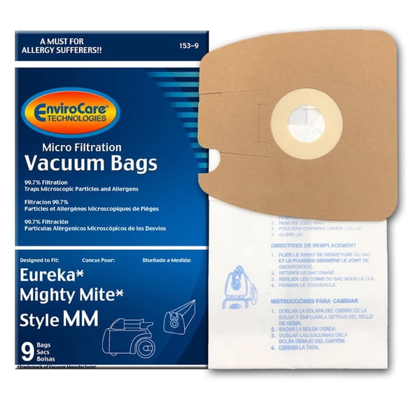 Bolsas de repuesto EnviroCare para aspiradora Eureka Mighty Mite