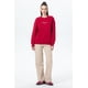thumbnail image 4 of Polerón Mujer Oversize Print Rojo, 4 of 4