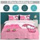 thumbnail image 5 of Cute Hello Kitty Bedding Sets for Girl Women Twin Size Comforter Set, 5 of 5