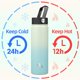 thumbnail image 2 of Botella de agua Konokyo de 650 ml de acero inoxidable con aislamiento, 2 of 7