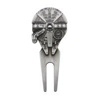 Magideal - Herramienta De Reparación De Divots De Golf, Horquilla De Golf, Regalo De Práctica, Para Exteriores, Portátil, Compacta, Para Mujeres Y Hombres, Liger Color De Lata Antiguo