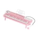 thumbnail image 1 of Piano Electrónico De 37 Teclas Con Micrófono Para Niños Principiantes De 3, 4, 5 Y 6 Años, Color Rosa, 1 of 5