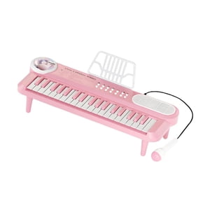 Bothyi - Piano Electrónico De 37 Teclas Con Micrófono Para Niños Principiantes De 3, 4, 5 Y 6 Años, Color Rosa