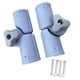thumbnail image 1 of 1 Par De Soportes Para Elevadores De Sillas Plegables De 25 Mm Para Exteriores Bisagra Universal De Fácil Instalación, 1 of 3