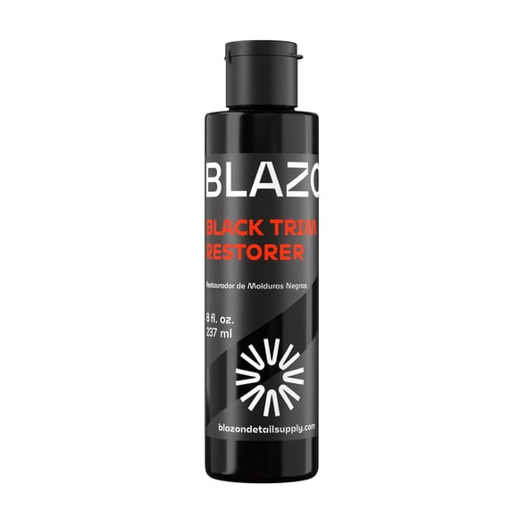 Restaurador de plásticos BLAZON Tinte para molduras negras 237 ml