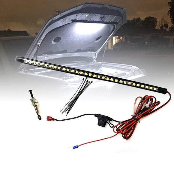 Kit De Luces Led Para Debajo Del Capó Impermeable 12 V Coche