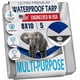thumbnail image 1 of Tarp King-a-Ma-Jigs, plástico impermeable, 8 x 10 pies, azul/plata, 1 of 7