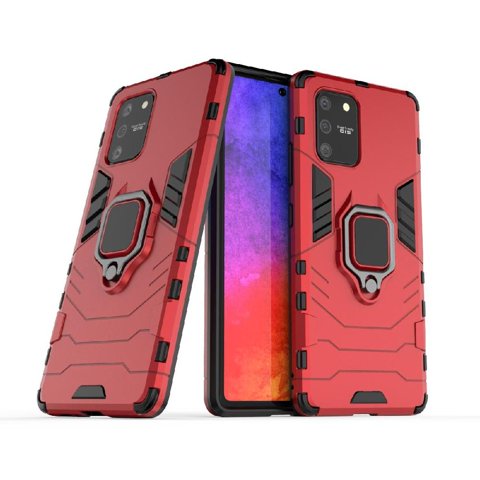 Foxdock Funda Antigolpes Para Samsung Galaxy S10 Lite – Protección Total Con Soporte Y Diseño Robusto