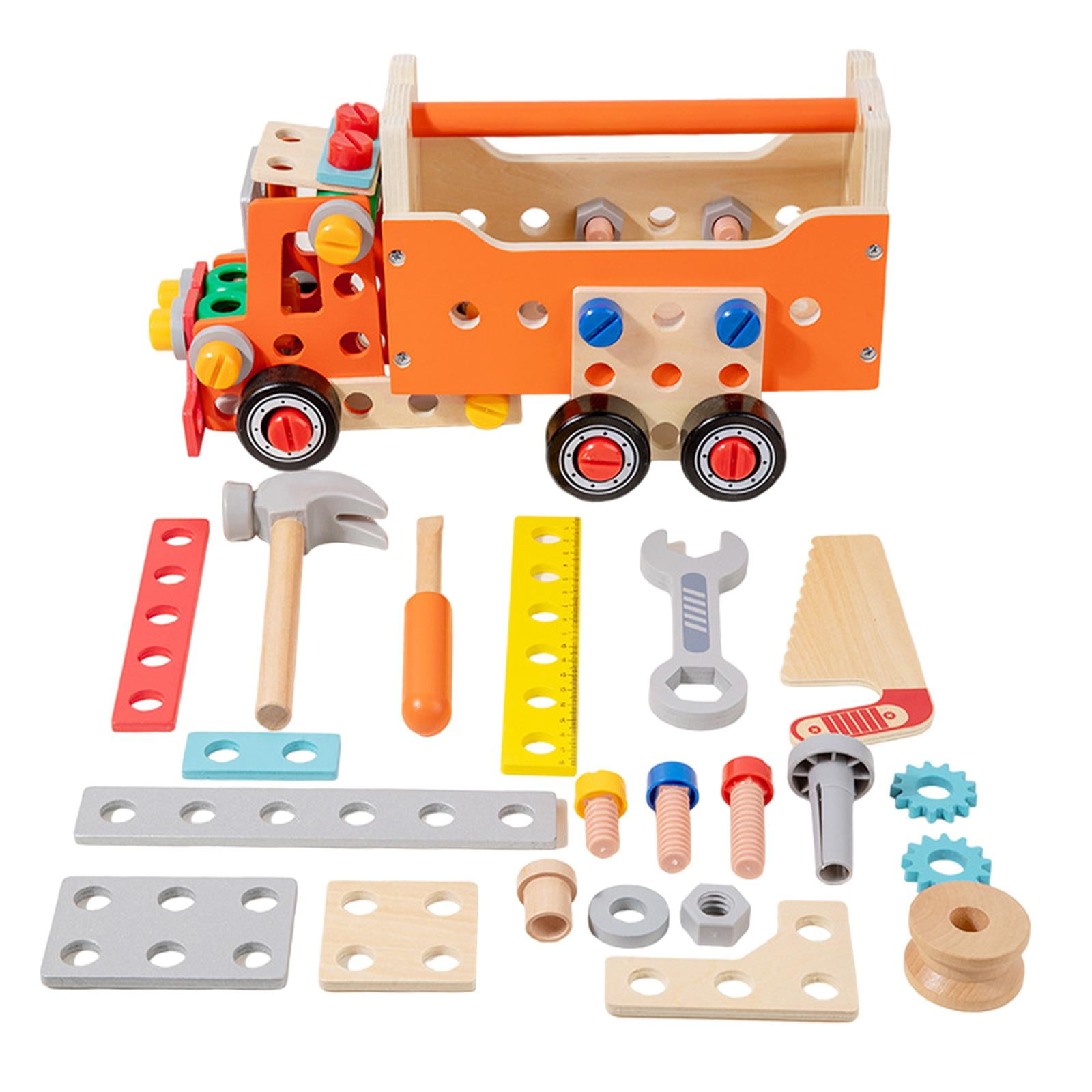 Bothyi - Juego De Herramientas De Madera Montessori Para Niños Y Niñas De 3, 4, 5 Y 6 Años