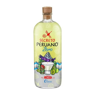 Cóctel Pisco Sour Limón Light 0% Azúcar 15° Botella 700 Cc Secreto Peruano