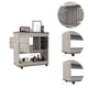 thumbnail image 5 of Bar Bajo Con Ruedas 6 Botelleros 1 Puerta Fm-008G Gris, 5 of 11