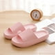 thumbnail image 1 of Soft Sole Women's Indoor Pillow Slides - Comfortable Open Toe Bathroom Slippers for Home and Travel, 1 of 5