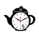 thumbnail image 2 of Reloj De Pared Kettle 30cm Minimalista Silencioso Para Comedor Baño Restaurante, 2 of 3