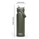 thumbnail image 3 of Botella de agua CamelBak 710 ml con pajilla abatible color musgo, 3 of 8