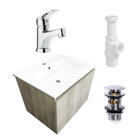 Stretto - Pack Baño Vintage | Mueble + Grifería