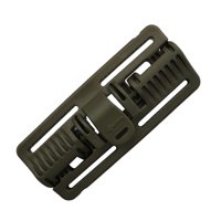 Magideal - Hebilla De Liberación Rápida De Chaleco Para Correa De 1,5 Pulgadas, Desconexión Rápida Para Portaplacas, Accesorios De Chaleco De , Resistente Al , Verde Largo