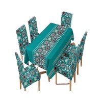 Decoideasemi - Juego De Mantel Más 6 Fundas De Sillas