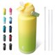 thumbnail image 1 of Botella De Agua De 946 Ml De Acero Inoxidable Con Tapa Y Sorbete, 1 of 7