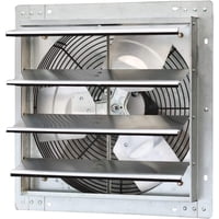 Ventilador De Escape Iliving De 16 Pulgadas Montado En La Pared Con Obturador Automático