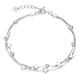 thumbnail image 1 of Pulsera Plata Fina 925 Elegante Cuentas De Estrellas Regalo plateado Talla única, 1 of 9