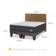 thumbnail image 3 of Cama Europea Lux King Base Dividida, 3 of 11