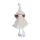 thumbnail image 2 of Adorno Colgante Para árbol De Navidad Con Forma De Muñeco De ángel Para Celebración Con Chimenea, Color Blanco, 2 of 3