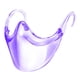 thumbnail image 5 of Colorido, Reutilizable, Transparente, Respirable, Orejeras, Ciclismo, Máscara, Protector Facial, Púrpura, 5 of 5