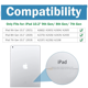 thumbnail image 3 of Lamina Mica De Vidrio Templado Compatible Con iPad De 10.2 7 8 9na Gen, 3 of 4