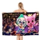 thumbnail image 1 of PINKFONG Toalla de playa de secado rápido con diseño temático, regalo para mujeres y niñas, ideal para cumpleaños, fans, amantes de la música, uso en la playa o al aire libre, 78 × 150 cm, 1 of 6
