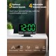 thumbnail image 3 of Reloj despertador digital Odokee, grande y audaz, número 5, brillo, 3 of 8