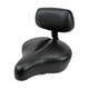 thumbnail image 3 of Asiento De Bicicleta Con Respaldo Sillín De Bicicleta Eléctrica De Cuero Extra Ancho Desmontable, 3 of 3