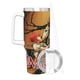 thumbnail image 3 of La Novia del Mago Antiguo Vaso aislado de acero inoxidable con asa, diseño temático, regalo para familia, amigos y fans; incluye pajita y encaja en el portavasos estándar, 40 oz, 3 of 6