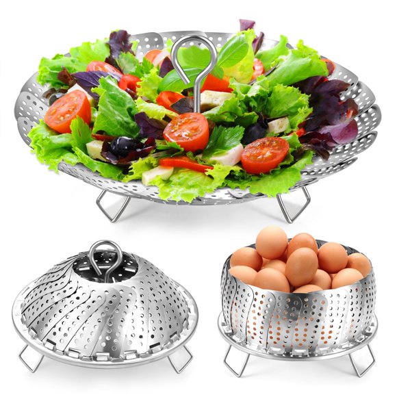 Cesta de vapor LAIHIFA 16-26 cm Acero inoxidable expandible