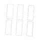thumbnail image 1 of Juego de Raspadores para Pasteles con Decoración de Borde Diferente 6 Piezas, 1 of 3
