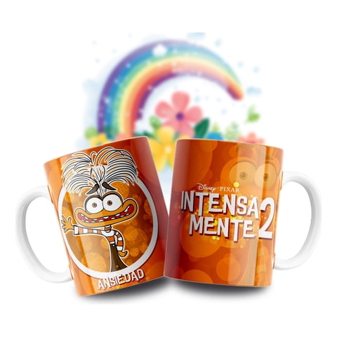 Arumistorechile - Tazon Taza Colección Intensamente 2 Hermosa - Ansiedad