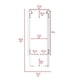 thumbnail image 2 of Mesa Abatible Compact Blanco - Macadamia, 2 of 10