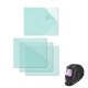 thumbnail image 1 of Capucha para casco de soldadura, transparente, lente Dalekay, 90 x 110 mm (20 unidades), 1 of 7