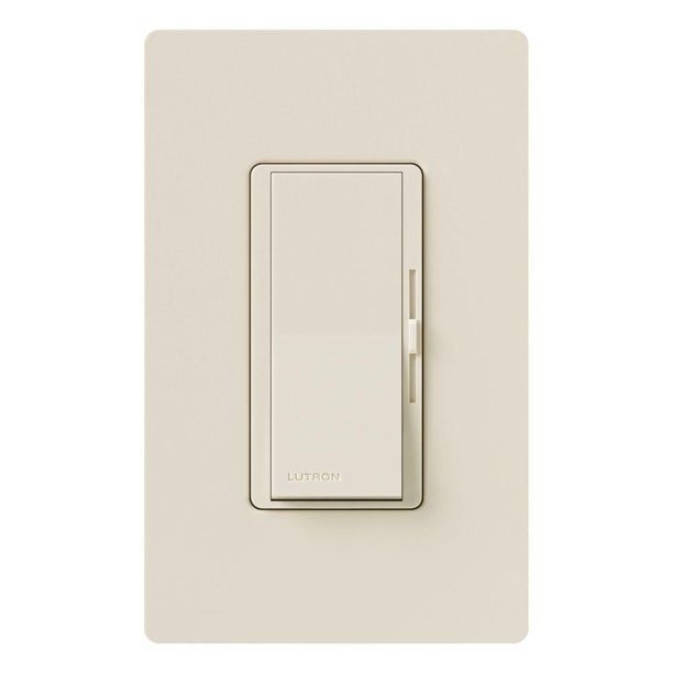 Control de Ventilador Lutron Diva Silencioso de 3 Velocidades 1.5 Amperios Ámbar Claro