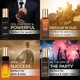 thumbnail image 2 of Set de regalo de perfume Bella Vita Luxury para hombre, 4 x 20 ml, 2 of 7