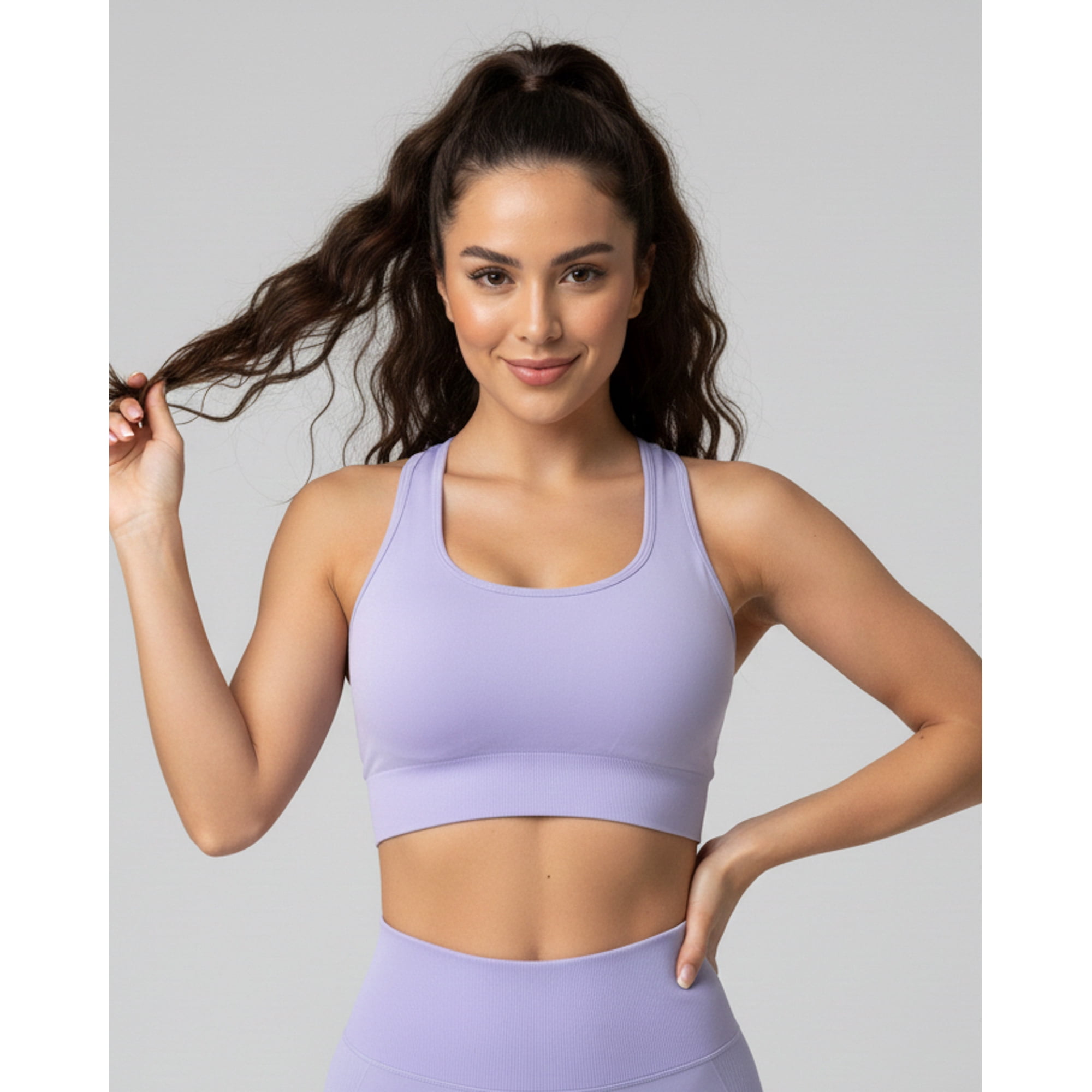 Flix Spa - Peto Sujetador Elasticado Mujer Espalda Detalle Estilo Deportivo