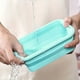 thumbnail image 5 of Contenedor Plegable Rectangular 500 ml Turquesa, 5 of 5