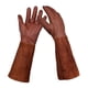 thumbnail image 5 of Guantes de soldadura Mitones Guantes de trabajo Cuero de PU Guantes multifuncionales seguros para asar Guantes para horno para taller Jardín Garaje M, 5 of 5