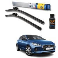 Plumillas Hella Cleantech Para Hyundai I30 2017-2020