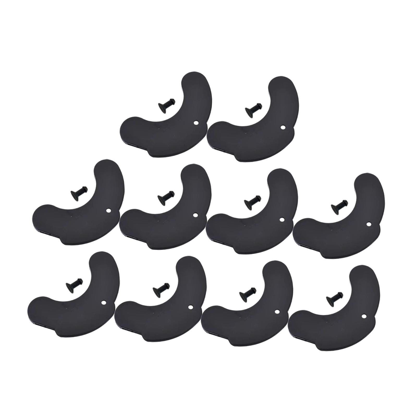 Magideal - 10 Piezas Almohadilla Para Mancuernas Repuesto Para Soporte Accesorio De Gimnasio Y Cojín Protector Instalación Fácil Para Organización Adecuado Para Estilo B