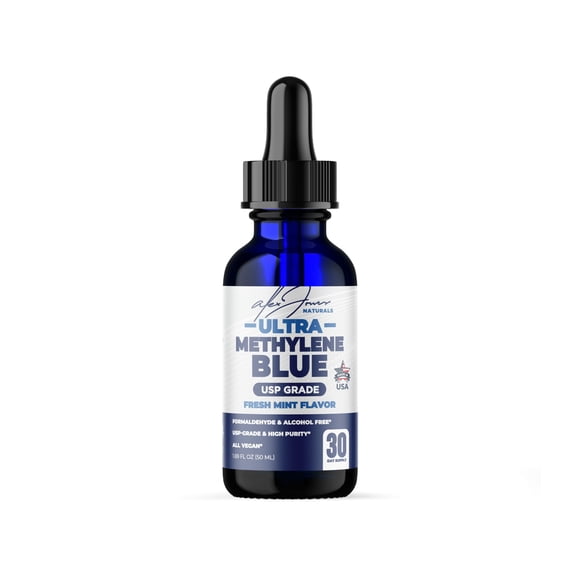 Suplemento Alex Jones Naturals Ultra Methylene Blue 1% USP